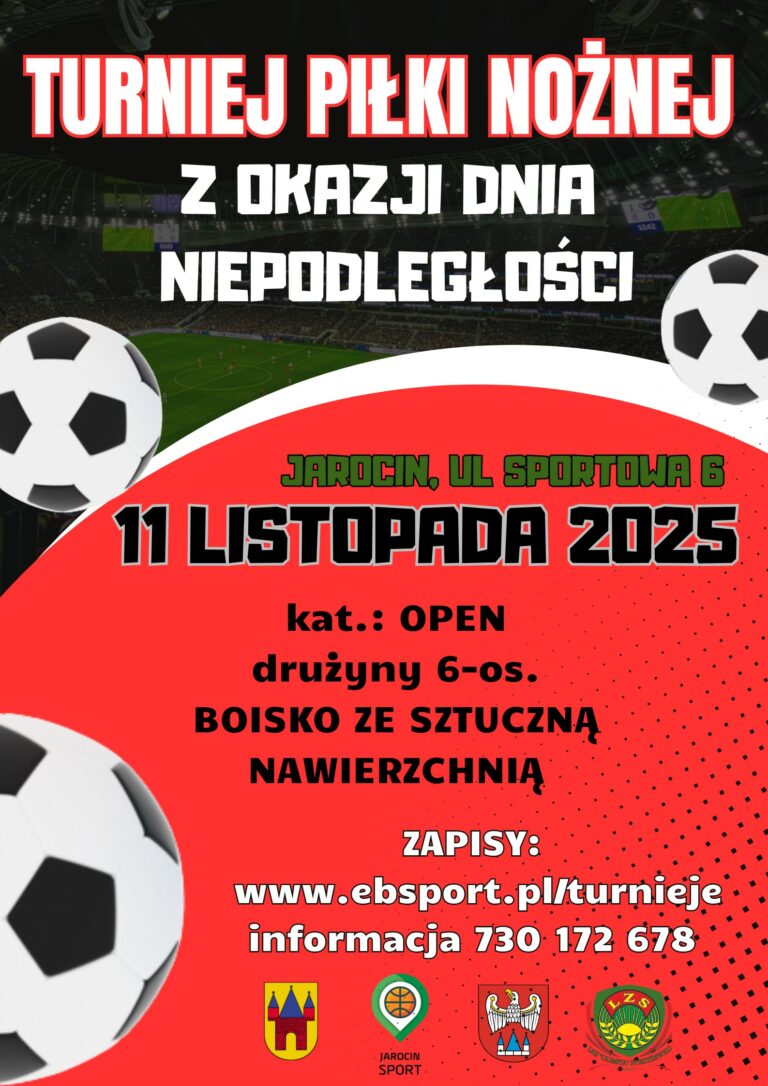 11.11  Turniej Piłki Nożnej Jarocin Dzień Niepodległości