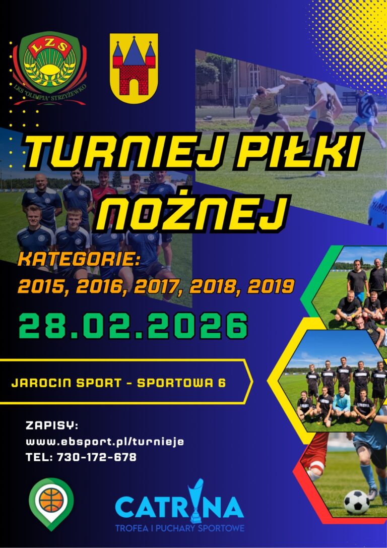 TURNIEJ PIŁKI NOŻNEJ DZIECI 28.02.2026