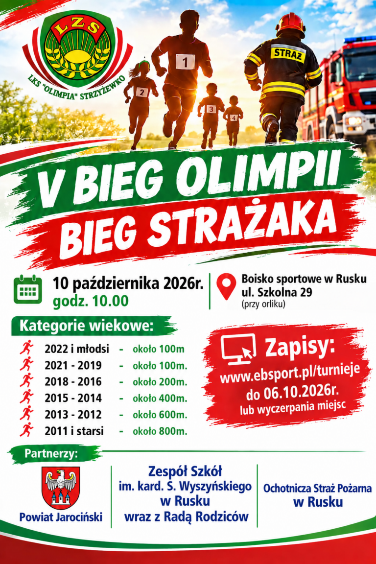 V BIEG OLIMPII BIEG STRAŻAKA